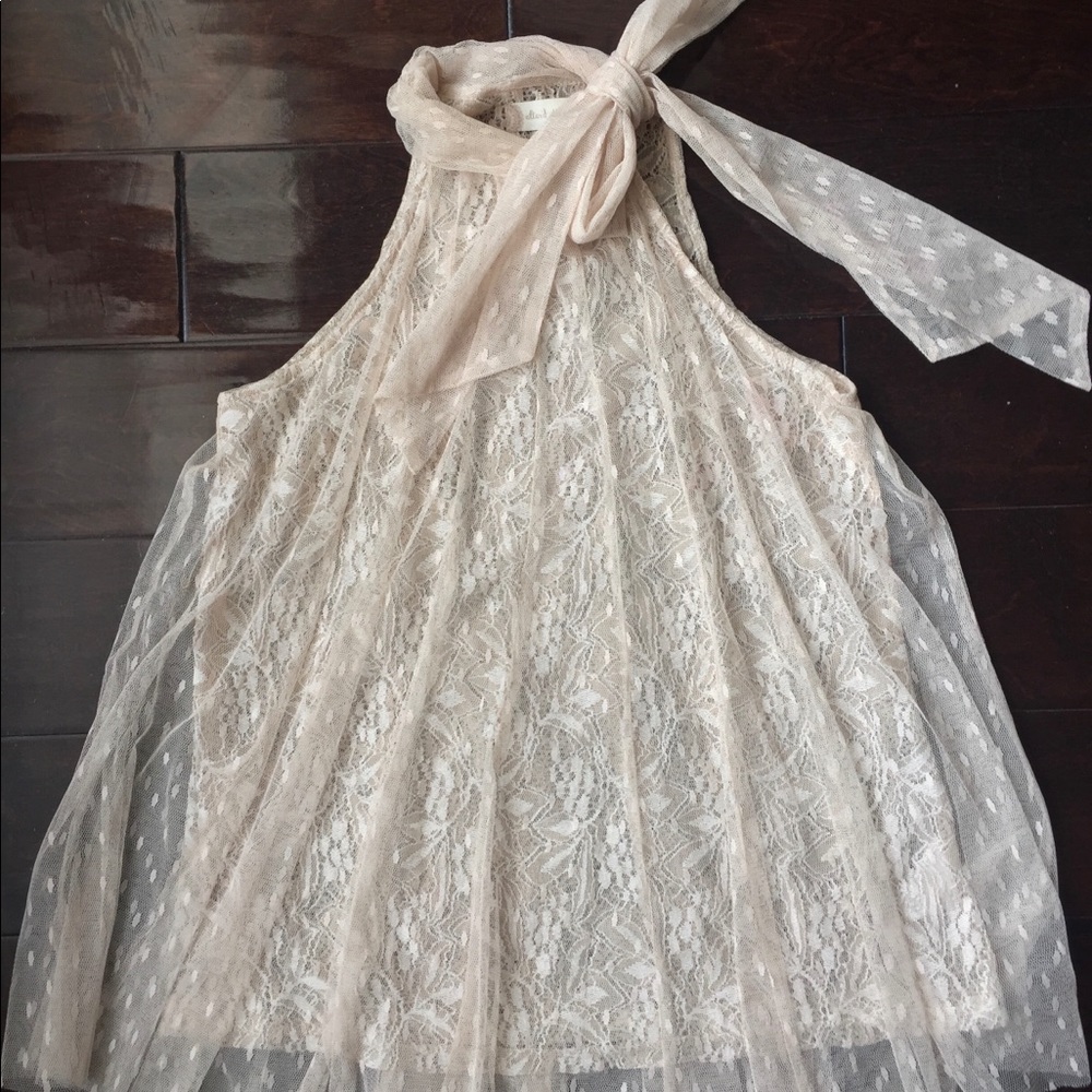 Altard State Sleeveless Lace Top
